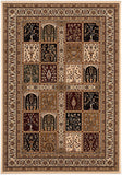 2’ x 10’ Cream Traditional Decorative Runner Rug