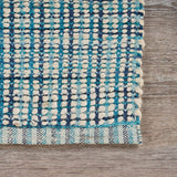 2’ x 3’ Classic Blue Jute Scatter Rug