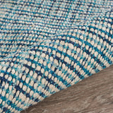 2’ x 3’ Classic Blue Jute Scatter Rug