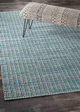 2’ x 3’ Classic Blue Jute Scatter Rug