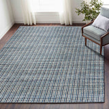 2’ x 3’ Classic Blue Jute Scatter Rug