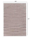 9’ x 12’ Brown and Beige Toned Jute Area Rug