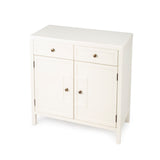 Imperial White Accent Cabinet