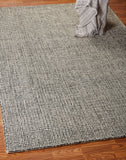 8’ x 10’ Gray Interwoven Maze Area Rug