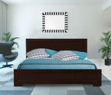 Espresso Wood Twin Platform Bed