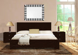 Espresso Wood Twin Platform Bed