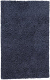 Stoneleigh Stonewashed Mélange Shag Rug, True Navy Blue, 9ft x 12ft Area Rug