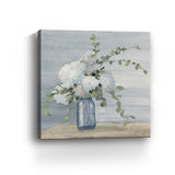 20" Sweet and Serene Flower Bouquet Canvas Wall Art