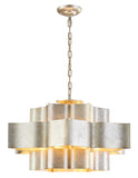 Bethel Chrome Chandelier in Metal