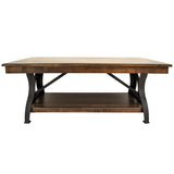 Intercon District Industrial Coffee Table DT-TA-5028-CCR-2ST DT-TA-5028-CCR-2ST