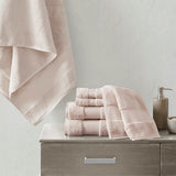 Madison Park Signature Turkish Transitional 100% Cotton 6Pcs Bath Towel Set MPS73-450