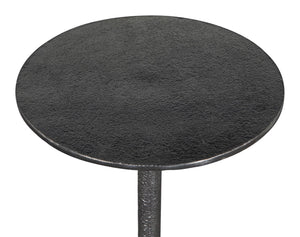 Zuo Modern Sunny Aluminum Modern Commercial Grade Side Table Antique Black Aluminum