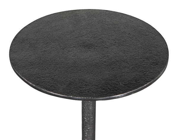 Zuo Modern Sunny Aluminum Modern Commercial Grade Side Table Antique Black Aluminum