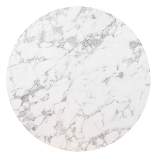 Zuo Modern Brioche MDF, Steel Modern Commercial Grade Coffee Table Set White, Black MDF, Steel