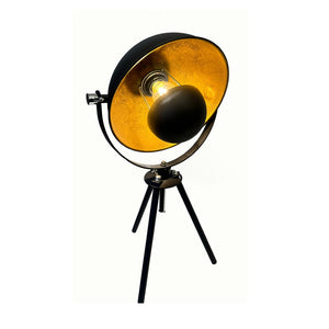 Bethel Black Table Lamp in Metal