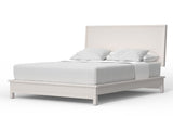 Nova Queen Platform Bed, Chalk White