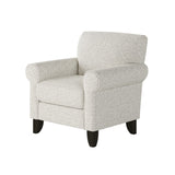 Fusion 512-C Transitional Accent Chair 512-C Chit Chat Domino  Accent Chair