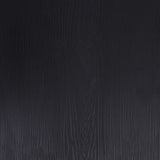 English Elm EE1078 Modern Commercial Grade Colorful Metal Poly Resin Wood Seat Black EEV-10815