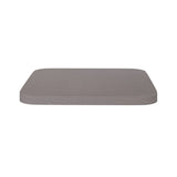 English Elm EE1078 Modern Commercial Grade Colorful Metal Poly Resin Wood Seat Gray EEV-10817