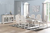 New Classic Furniture Anastasia Dining Table Ant. White DH1731-10