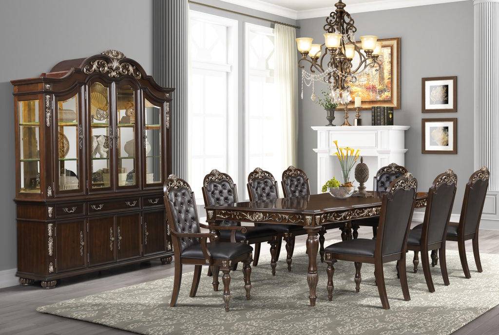 New Classic Furniture Maximus Dining Table Madeira D1754-10
