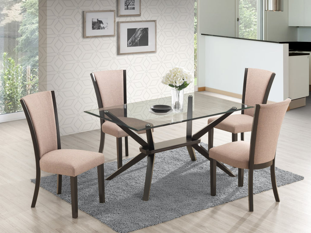 New Classic Furniture Ming Dining Chair Tan - Set of 2 D3660-20