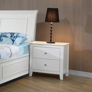 Selena Cottage 2-drawer Nightstand Buttermilk