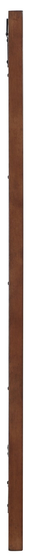 Monad Glass / Birch Veneer / MDF Contemporary Walnut Mirror - 44" W x 1" D x 36" H