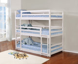 Sandler Contemporary Twin Triple Bunk Bed