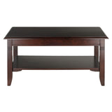 Winsome Wood Nolan Coffee Table, Cappuccino 40237-WINSOMEWOOD