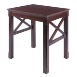 Winsome Wood Xola X-Panel Nesting Table Set, Cappuccino 40333-WINSOMEWOOD