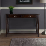 Winsome Wood Xola Console Table with 2 Drawers 40544-WINSOMEWOOD