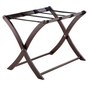 Winsome Wood Scarlett Luggage Rack, Cappuccino 40620-WINSOMEWOOD