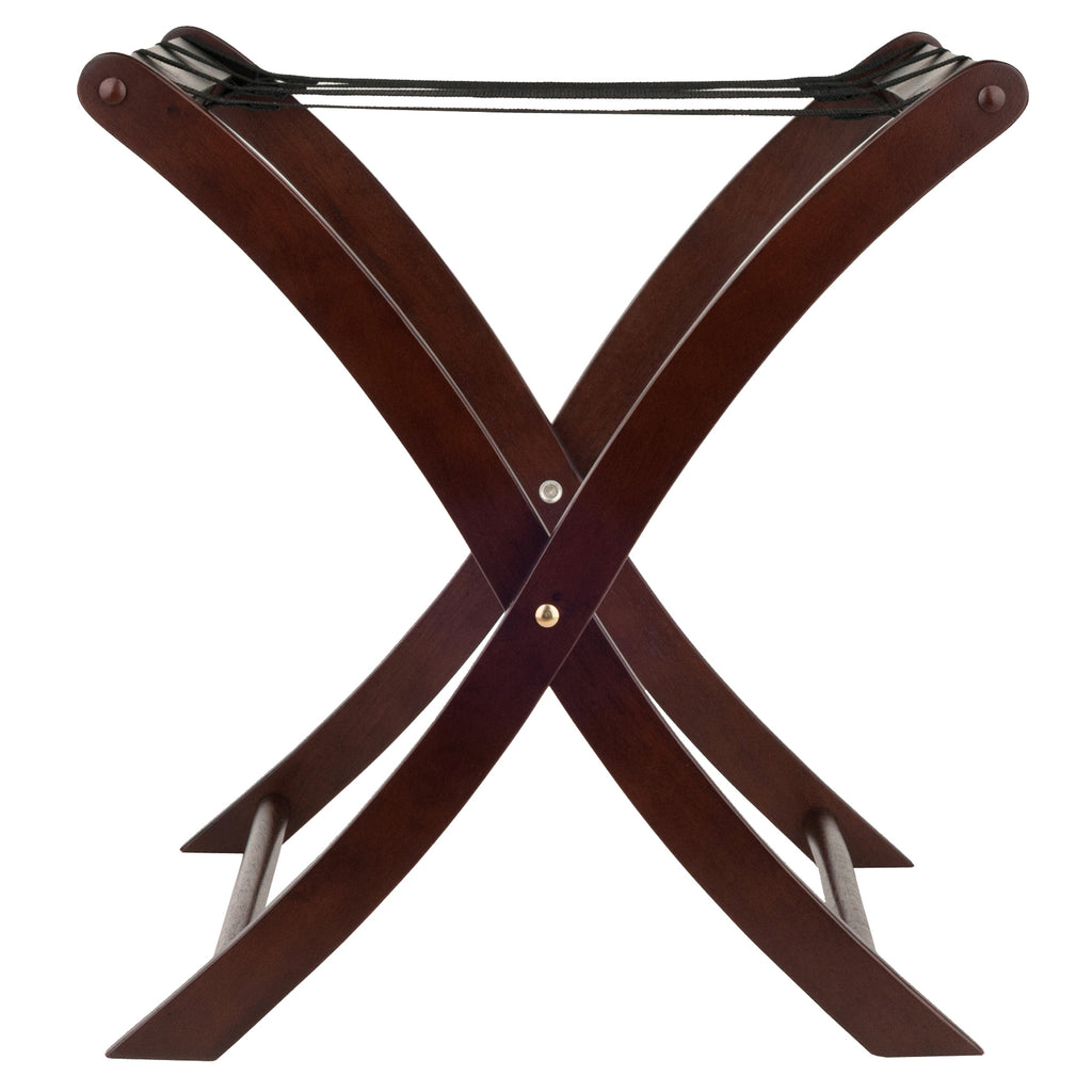Winsome Wood Scarlett Luggage Rack, Cappuccino 40620-WINSOMEWOOD