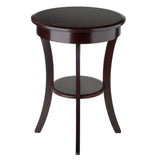 Winsome Wood Sasha Accent Table, Cappuccino 40627-WINSOMEWOOD