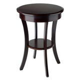 Winsome Wood Sasha Accent Table, Cappuccino 40627-WINSOMEWOOD