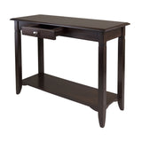 Winsome Wood Nolan Console, Hall Table, Cappuccino 40640-WINSOMEWOOD