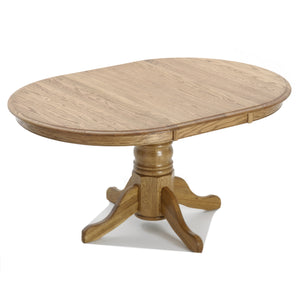 Intercon Classic Oak Chestnut Country Solid Pedestal Table CO-TA-I4260-CNT-C CO-TA-I4260-CNT-C