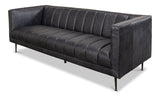 Lexington Sofa - Nottinghill Grey Leather