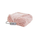 Serta Malea Heated Transitional 100% Polyester Shaggy Fur Heated Throw ST54-0152