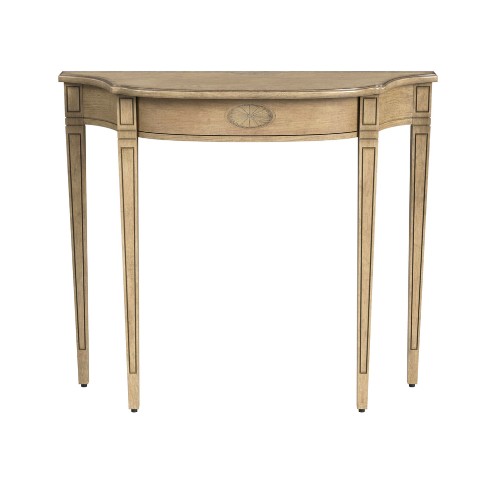 Butler Specialty Chester Console Table XRT Antique Beige Wood solids, MDF, Veneers 4116424-BUTLER