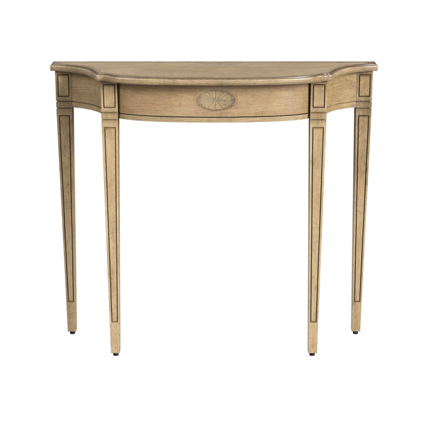 Butler Specialty Chester Console Table XRT Antique Beige Wood solids, MDF, Veneers 4116424-BUTLER