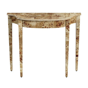 Butler Specialty Chester Light Burl 36" Console Table XRT Light Burl Rubberwood Solids,MDF, Burl wood Veneer from Cherry and/or Maple 4116443-BUTLER