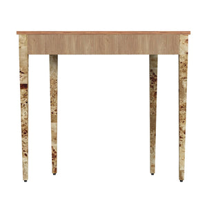 Butler Specialty Chester Light Burl 36" Console Table XRT Light Burl Rubberwood Solids,MDF, Burl wood Veneer from Cherry and/or Maple 4116443-BUTLER