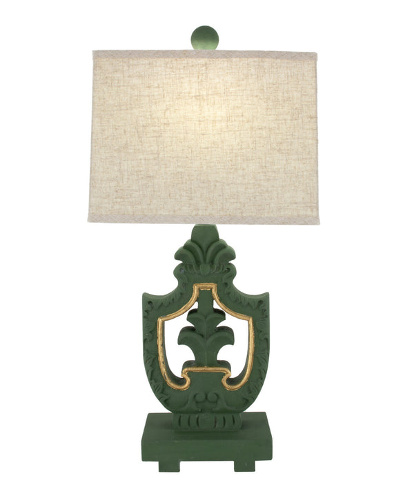 Zeugma 412 Emerald Green Table Lamp