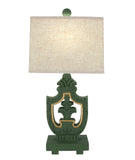 412 Emerald Green Table Lamp