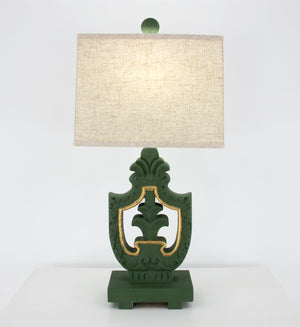 Zeugma 412 Emerald Green Table Lamp