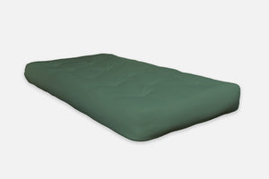 6' Green Double CertiPUR Foam Full Futon Mattress