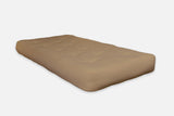 4' Khaki CertiPUR Single Foam Futon Queen Mattress