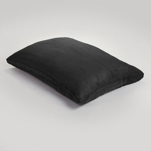 73' x 52' Black Sofa Sack Bean Bag Lounger